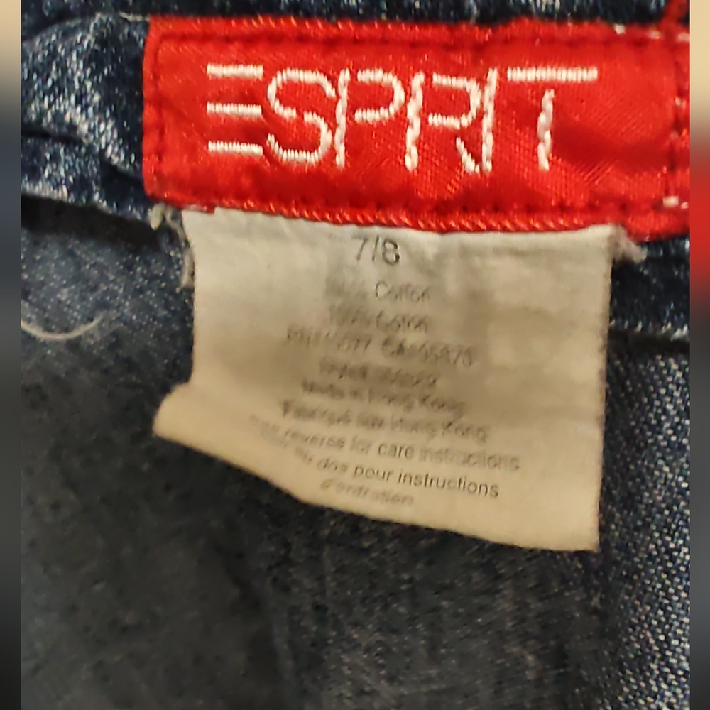 Vintage 90's Esprit denim romper Size 8 - Picture 5 of 8